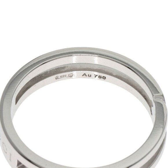 GUCCI 18k White Gold Ring - Picture 6 of 9